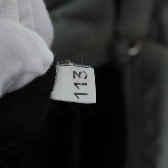 PRADA Tote Bag Nylon Gray Silver Auth bs17648 - Picture 12 of 16